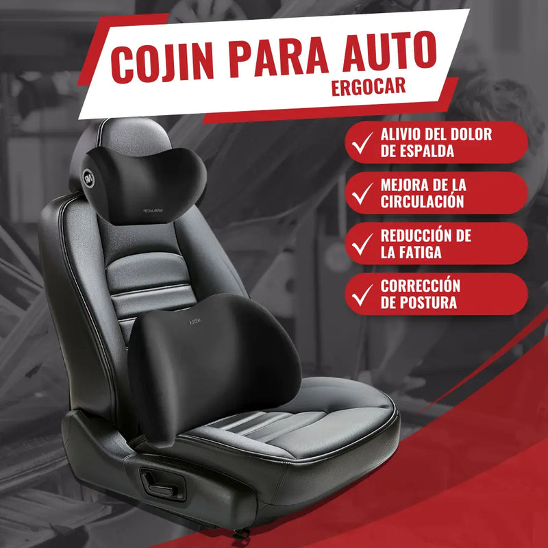 KIT LUMBAR PARA AUTO ERGOCAR (ENVÍO GRATIS)